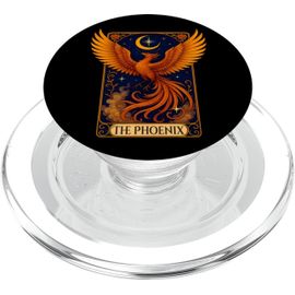 Kalanka-La Carte De Tarot Vintage Du Lecteur Phoenix Popsockets Popgrip Pour Magsafe