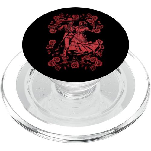 Kalanka-Halloween Squelette Dansant Dia De Los Muertos Jour Des Popsockets Popgrip Pour Magsafe