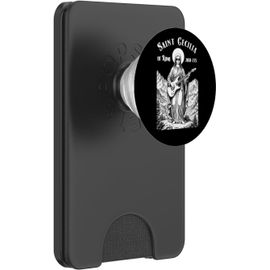 Kalanka-Rock Music Patron Saint Cecilia Guitare Électrique Guitariste Popsockets Popwallet Pour Magsafe