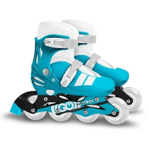 Patins En Ligne Ajustable - Stamp - Skids Control - Taille 30-33 - Mixte