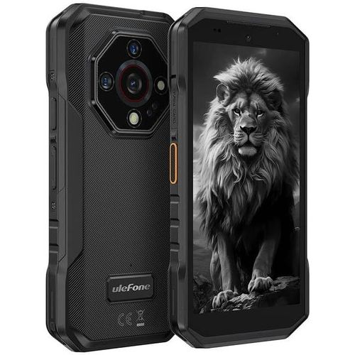 Telephone Portable Incassable Ulefone Armor X32 Pro 5G, 16Go+256Go/SD-2TB Android 14 5500mAh Smartphone Camera 64MP+16MP+25MP, Flashlight/3-Slots/5,65""/Octagon Dome-Inspired Design/GPS/OTG/NFC Noir