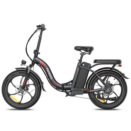 Vélo De Ville Électrique Pliable Fafrees F20+, 36 V, 20 Ah, 250 W, Noir
