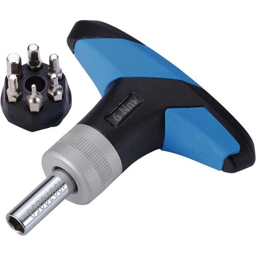SUBZONAL-Cycling Clé dynamométrique TorqueFix pour vélo 6 Nm avec clé Allen 2, 3, 4, 5, 6 et Torx T25 BTL-119, Noir