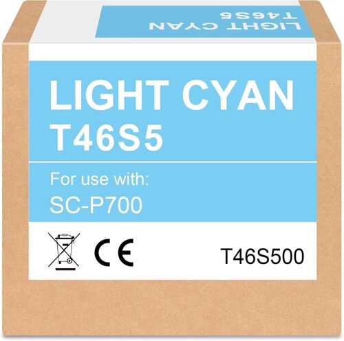 Senior-Remanufactured T46S Cartouche D'Encre Remplacement Pour T46S5 C13T46S500 Encre Pour Surecolor Sc-P700 Sc P700 Imprimante (1 Light Cyan)[L831]