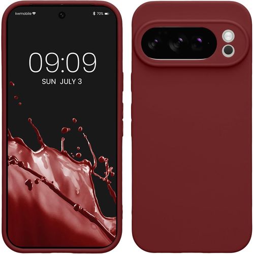 Housse Compatible Avec Google Pixel 10 Pro Coque - Housse De Téléphone En Tpu Avec Protection Appareil Photo - Bordeaux Violet