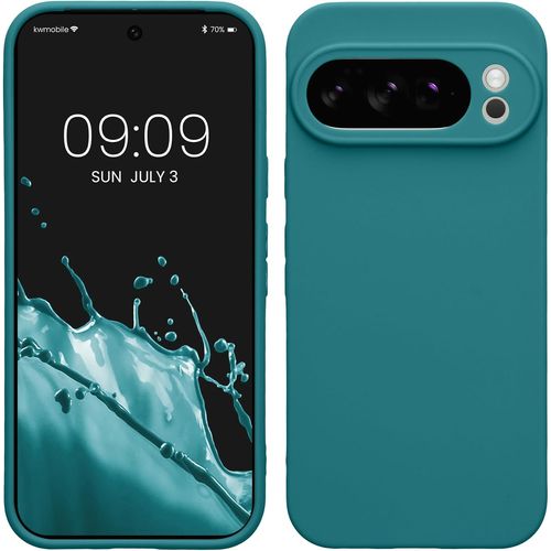 Housse Compatible Avec Google Pixel 10 Pro Coque - Housse De Téléphone En Tpu Avec Protection Appareil Photo - Pétrole Mat