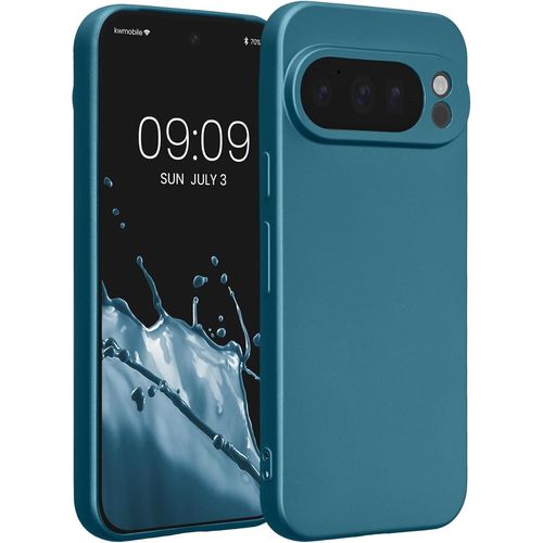 Housse Compatible Avec Google Pixel 10 Pro Coque - Housse De Téléphone Protection Souple En Tpu - Bleu Métal[Pop946970]
