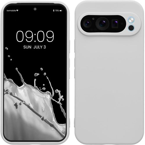 Housse Compatible Avec Google Pixel 9 Pro Coque - Housse De Téléphone En Tpu Avec Protection Appareil Photo - Blanc Mat