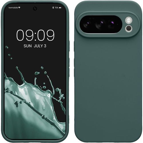 Housse Compatible Avec Google Pixel 10 Pro Coque - Housse De Téléphone En Tpu Avec Protection Appareil Photo - Bleu Vert