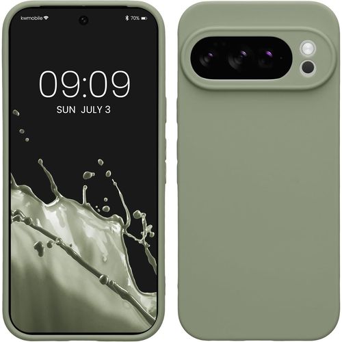 Housse Compatible Avec Google Pixel 10 Pro Coque - Housse De Téléphone En Tpu Avec Protection Appareil Photo - Vert Gris[Pop947006]