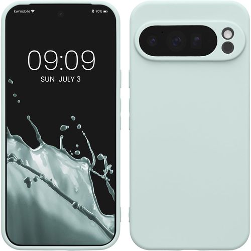 Housse Compatible Avec Google Pixel 10 Pro Xl Coque - Housse De Téléphone En Tpu Avec Protection Appareil Photo - Cool Mint