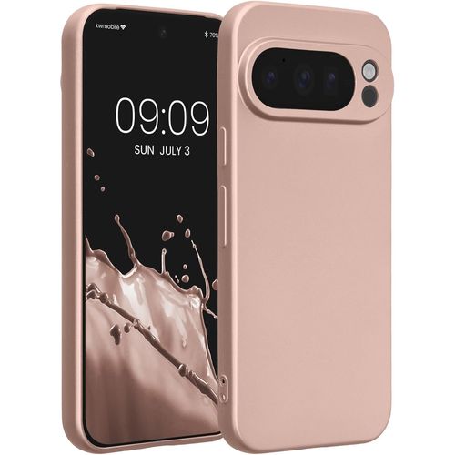 Housse Compatible Avec Google Pixel 10 Pro Coque - Housse De Téléphone Protection Souple En Tpu - Or Rose Métallique[Pop946873]