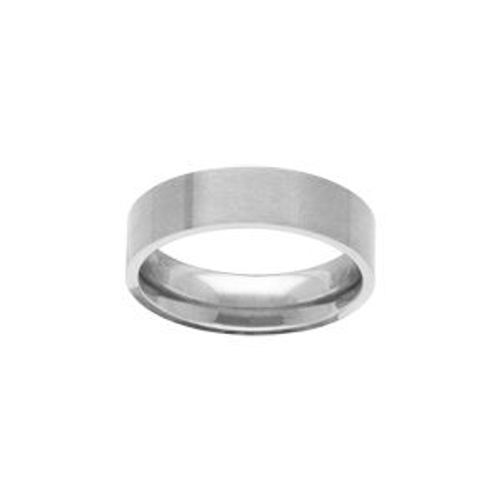 Bague Acier Ruban 6mm