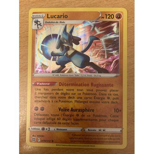 (344) Lucario 79/172 Pokemon 