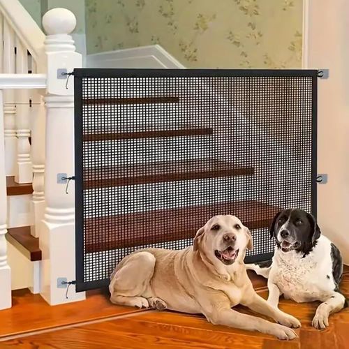 Barriere De Securite Enfant Sans Percage Pet Barrière De Sécurité Chat Chien Lapin Bébés Barriere Escalier