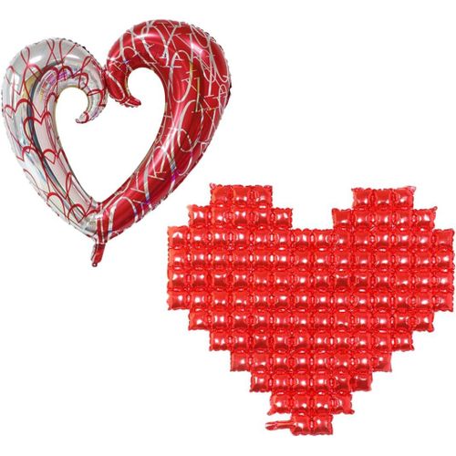 Saint Valentin Ballon Coeur, Ballons Coeur, Xxl Ballon Love, Decoration Saint Valentin, Ballon Coeur Rouge, Décorations De La Saint-Valentin Pour Décoration Fiancaille Anniversaire De Mariage
