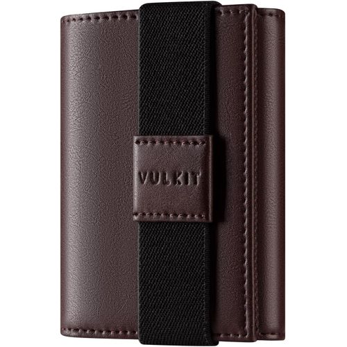 CMJAAGUR-Portefeuille Homme Minimaliste Cuir Porte Carte Bancaire Anti Piratage Rfid Portefeuilles Trifold Avec Porte Monnaie, Marron[M326]
