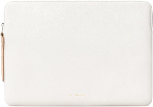 Housse Fine Pour Ordinateur Portable 13-13,3"", Compatible Avec Macbook Pro 14"" M4 Pro/Max 2024-2021, 13 Pouces, Macbook Air & Mbp, Étui En Cuir Pu, Étui Pour Mac, Riz