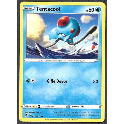 Carte Pokémon Tentacool 026/203 - Evolution Céleste (Vf)