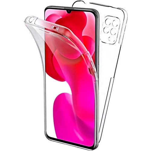 Coque Compatible Xiaomi Mi 10 Lite 5g (6,57"") - Silicone Tpu Transparente Double Face 360° Protection Intégrale Avant Arrière Latérale