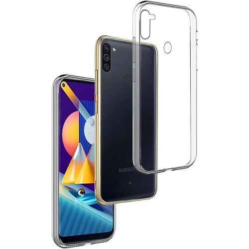 Coque Gel Transparente 0,33 Mm Pour Samsung Galaxy M11/A11 ¿ Tpu Souple, Ultra-Fine Et Anti-Chocs