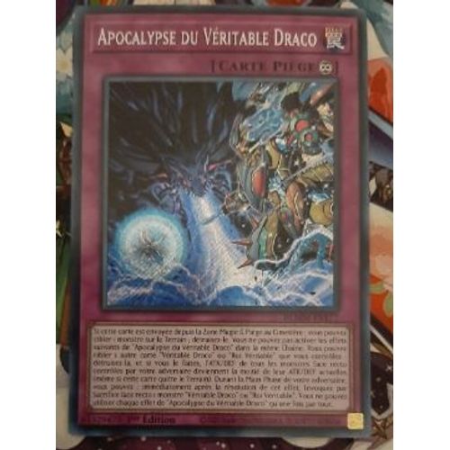 Yu Gi Oh Blmm Fr177 Apocalypse Du Véritable Draco Secrete Rare