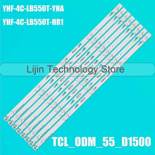 Bande Led Pour Tcl-Odm-55-D1500-8x5-3030c-V1 St5461b05-2 Fr00299 Rf-Bd550e30-0501s-01 2211ier Uk7xgb-00253 China