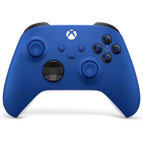 Manette Sans Fil Microsoft Shock Blue Pour Xbox Series X, Xbox Series S, Xbox One, Windows 10 & 11, Android Et Ios (Emballage 2025)