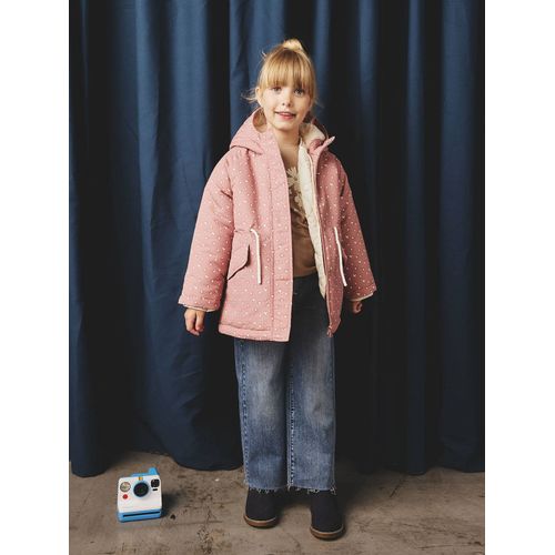 Parka À Capuche 3 En 1 Fille Parka + Veste Matelassée Bois De Rose