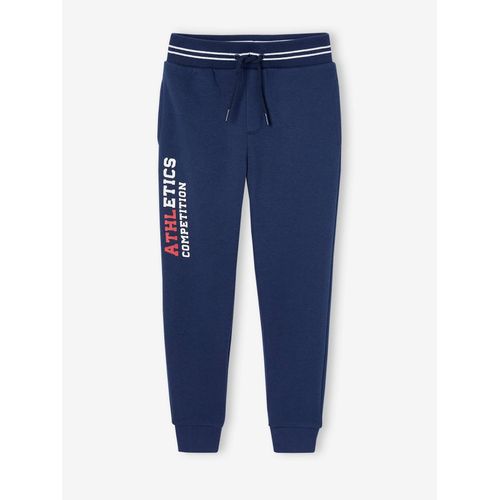Pantalon Jogging Sport En Molleton Garçon Marine
