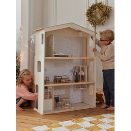 Maison de poupée en bois FSC® blanc