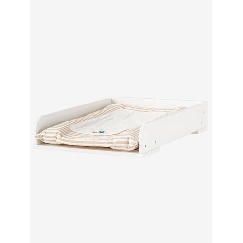 Plan À Langer Spécial Commode 42 Cm Alix Blanc Clair Uni