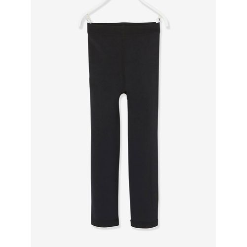 Leggings Maille Polaire Fille Noir