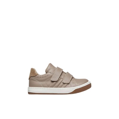 Chaussures En Cuir Et Suède Nume Vl. Beige