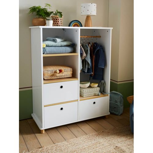 Petit Dressing Ligne Ptilou Blanc/Bois