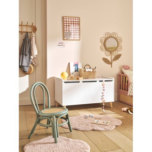Chaise Maternelle En Rotin Poésie Vert