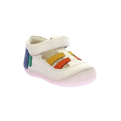 Chaussures Salomés Bébé Sushy Blanc Jaune Orange Bleu