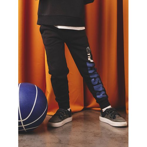 Jogging Garçon Maxi Typo Anthracite