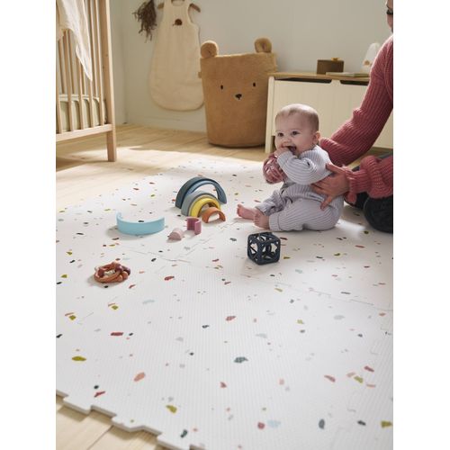 Grand tapis 9 dalles en mousse terrazzo