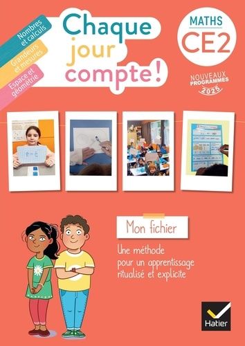 Maths Ce2 Chaque Jour Compte ! - Mon Fichier