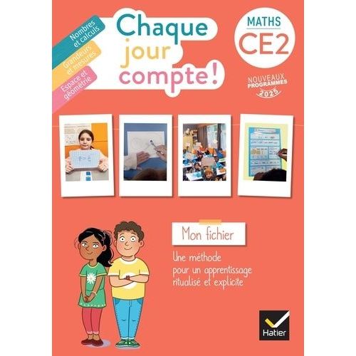 Maths Ce2 Chaque Jour Compte ! - Mon Fichier
