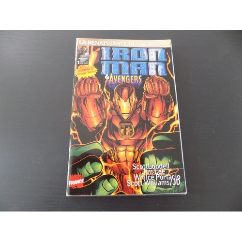 La Renaissance Des Heros Iron Man N° 1 Edition A Tirage Limite Marvel France .