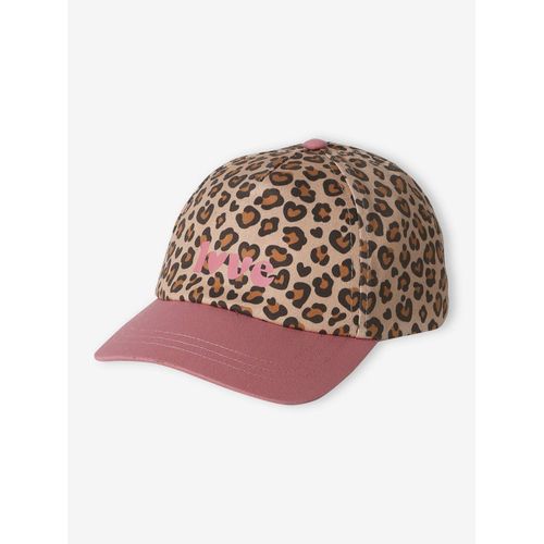 Casquette Imprimé Léopard Fille Imprimé
