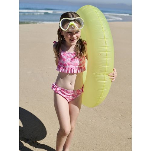 Maillot De Bain 2 Pièces Fille Rose
