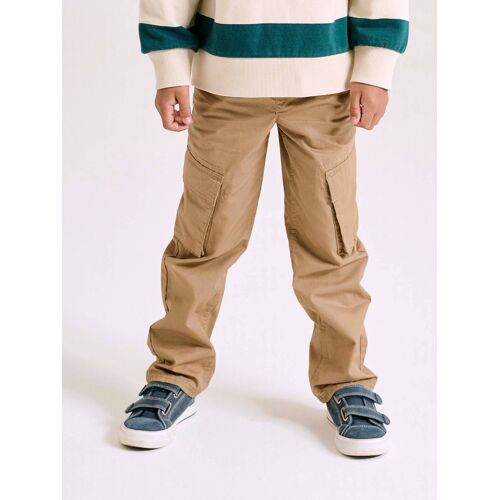 Pantalon Cargo Droit Morphologik Garçon Tour De Hanches Médium Sable
