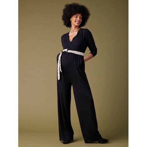 Combinaison Large De Grossesse Et Allaitement Ceinture Réversible Noir