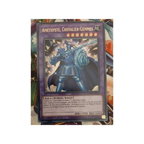 Yu Gi Oh Blmm Fr141 Améthyste Chevalier-Gemmes Ultra Rare
