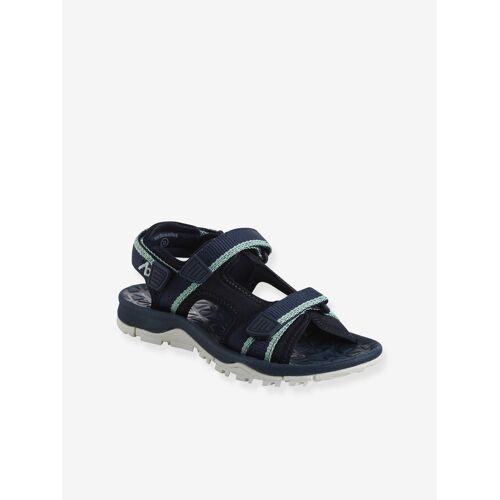 Sandales Scratchées Enfant Marine