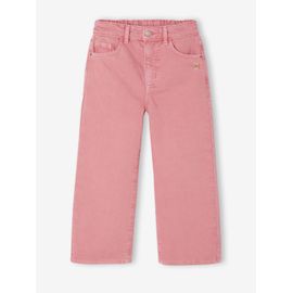 Pantalon Large Couleur Fille Rose