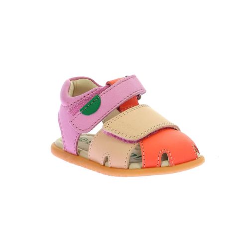 Chaussures Sandales Bébé Kick Sumkratch Rose Orange Peche